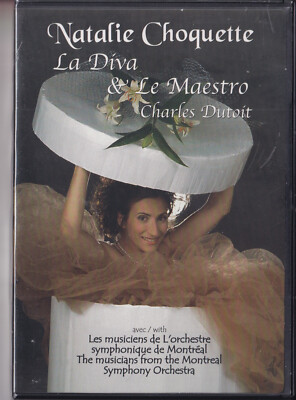NATALIE CHOQUETTE La Diva & Le Maestro Charles Dutoit DVD NEW SEALED Music R1