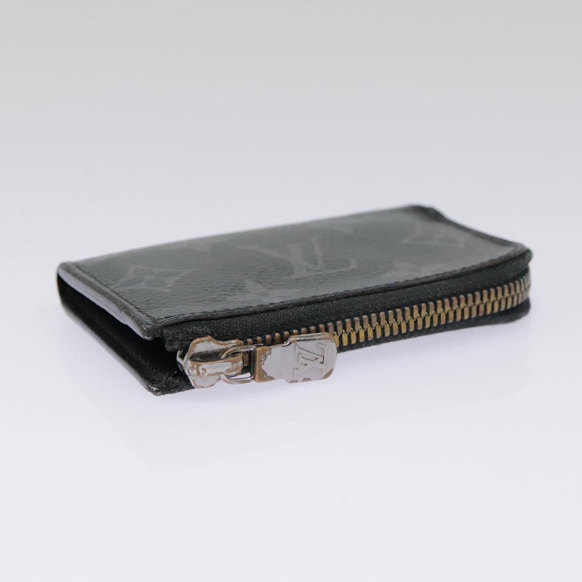 LOUIS VUITTON Monogram Eclipse Porte monnaie Jour Coin Purse LOUIS VUITTON Monogram Eclipse Porte monnaie Jour Coin Purse