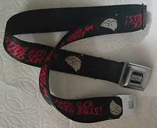 South Park Goth Adjustable Firkle Seatbelt Buckle belt 