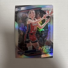 2025 Panini Prizm WNBA Lucy Olsen #104 Rookie Silver Prizm RC Mystics
