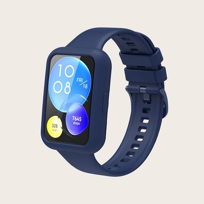 Geeignet für Huawei Watch Fit2 Silikonarmband Silikonhülle Uhrenschutz
