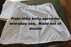 Vintage MFA feed sack (half) two aprons deck of card plain lot of 3 unique apron — photo 4