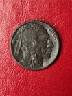 1936-P Buffalo Nickel Amazing Tone Interesting Unique Dark “Goth” Buffalo! #M67