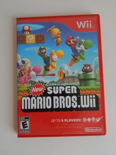 New Super Mario Bros. Wii Game Complete! Nintendo Wii