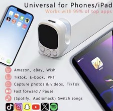 New Mouse Ring Remote Control w Touchpad Smart Auto Screen Clicker for TikTok