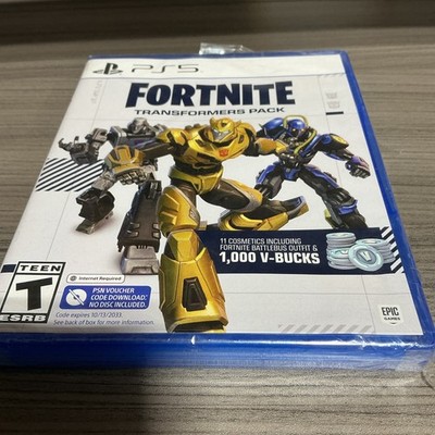 Fortnite - Transformers Pack + 1,000 V-Bucks - PlayStation 5