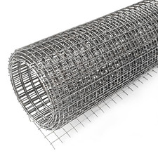 2-Pack 304 Stainless Steel Wire Mesh, 4 Mesh, 11.8x23.6in, Welded