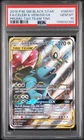 2019 POKEMON SM BLACK STAR PROMO #SM167 FULL ART/CELEBI & VENUSAUR GX PSA 10
