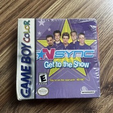 N*Sync: Get to the Show (Game Boy Color) Brand New / Factory Sealed!