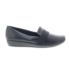 Easy Spirit Audrey 3 SEAUDREY3 Womens Black Synthetic Loafer Flats Shoes