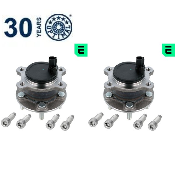2X Radlagersatz Optimal 892204L 2 Radlager Satz Links Rechts Hinterachse-image