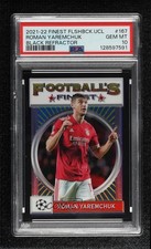 2021 Topps Finest Flashbacks UEFA Champions League /25 Roman Yaremchuk #167 8d2
