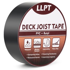 LLPT Joist Tape for Decking | 50mm x 15m | Beam Joist Protection Flashing Tap...