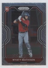 2021 Panini Prizm Wyatt Mathisen #84 0qi3