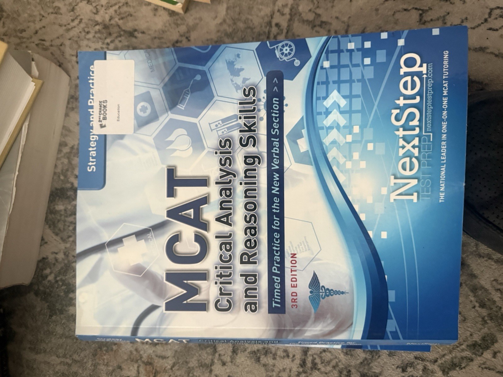 NextStep Test Prep MCAT 3rd Ed Study Guide Book Lot of 5 Biology ...