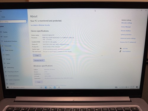 Asus Laptop G510Q Notebook PC, ASUS VivoBook F510Q - Picture 3 of 4
