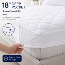 100 Waterproof Mattress Protector Mattress Pad Quilted Mattress Cover