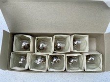 9 Vintage 1133 Oem Lamp Bulbs 6 Volt 24w Nos Auto Lab Microscope Tensor Lamp