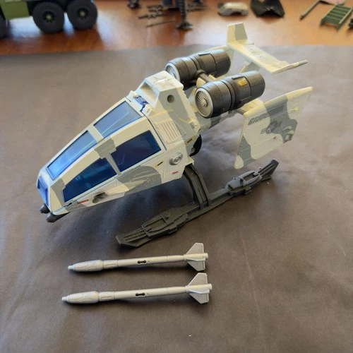 2014 GI JOE GHOST HAWK BATTLE BELOW ZERO 50TH VEHICLE 100% COMPLETE NM+/MT- sky