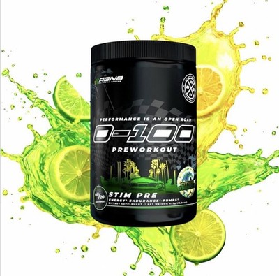 Pre Workout High Stim Energy & Pump Formula 40/20 serv- Citrus - 5/27