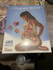Pregnant Mother Anatomy Jigsaw Puzzle 488-Piece Science Accurate Puzzle NEW
