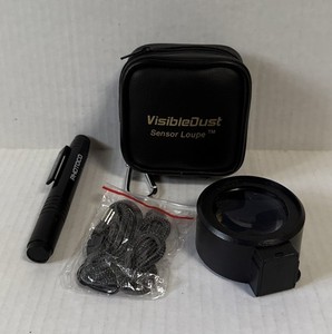 VisibleDust Sensor Loupe Magnifier with case And Lens Pen