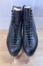 Vintage Altamura Leather Figure Skates MK Professional Sheffield Steel Blades