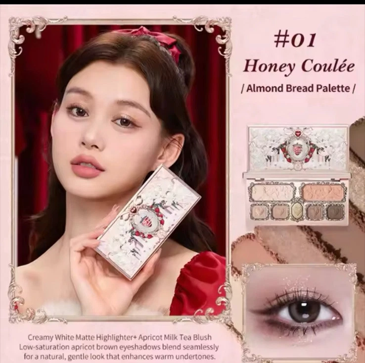 13in1 Flower Knows Strawberry Cupid Blush Mirror Lipstick Palette NEW IN BOX - Image 2 of 4