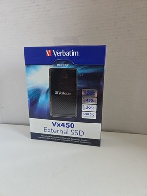 Verbatim Store'n Go 128GB Go USB 3.0  Vx450 External SSD 