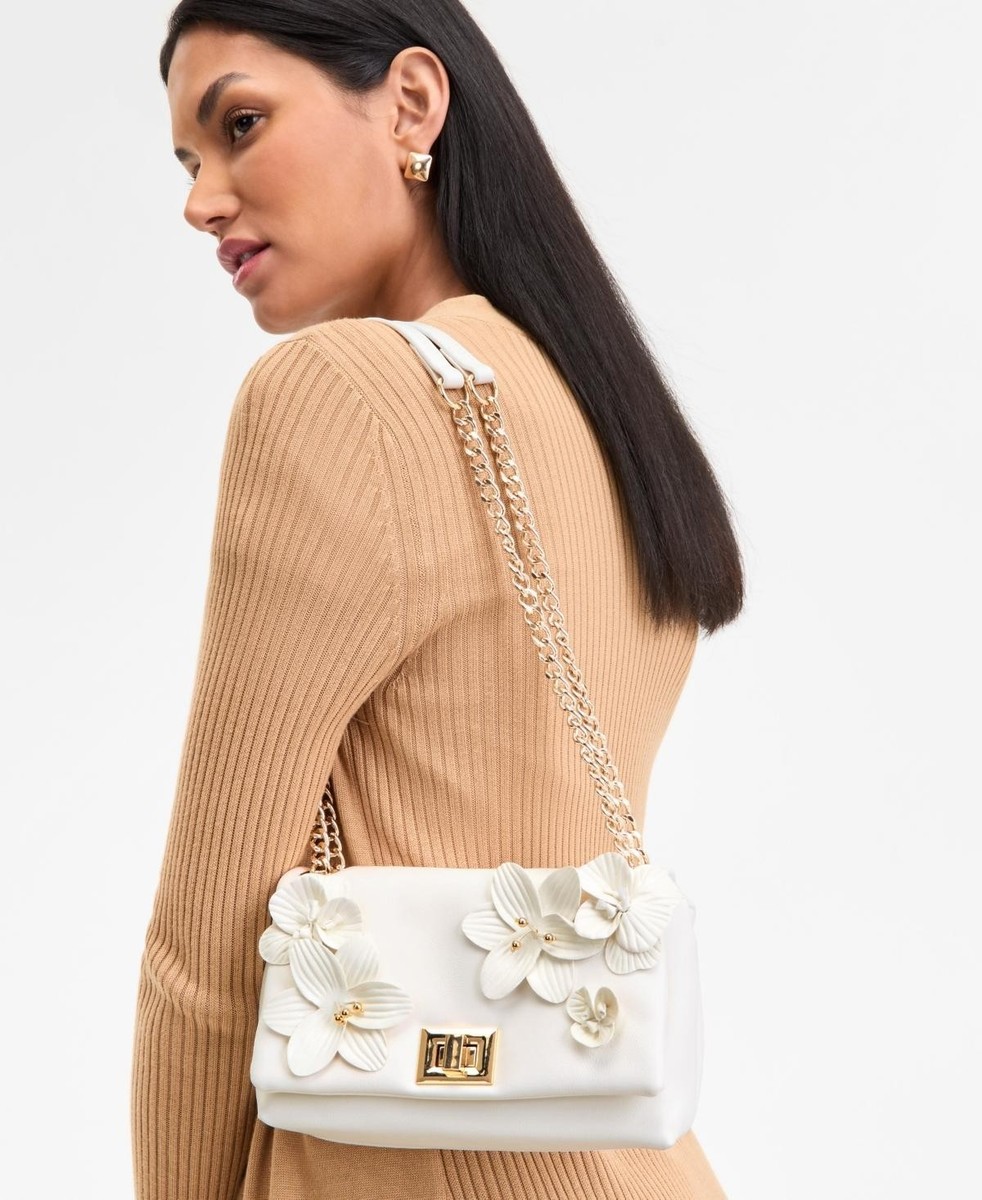 I.N.C. International Concepts Ajae Small Flap Floral Crossbody Bag