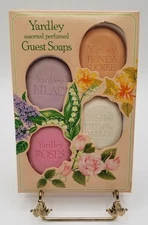 Vintage Yardley of London Guest Soaps Lilac Honeysuckle Roses Lily of the Valley