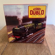 Hornby Dublo Zug Aufbewahrungsbox Blech Stil Sammler Aufbewahrungstruhe mit Deckel