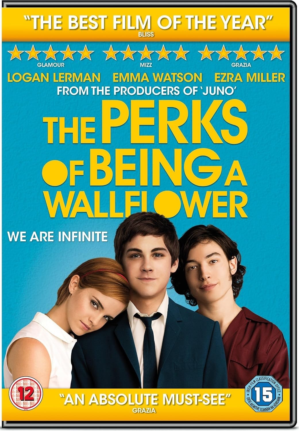 The Perks of Being a Wallflower [DVD] ORIGINAL UK DVD NEW STILL SEALED R2