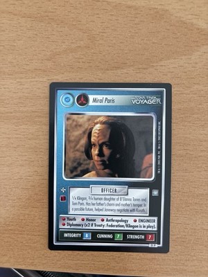 Miral Paris - All Good Things - Star Trek CCG 1E