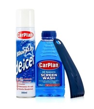 CarPlan Winter Essentials Travel Kit De-Icer Ice Scraper & Screen Wash 500ml