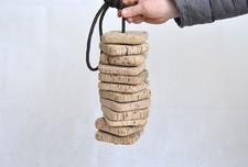 Vintage cork floats old original corks net fishing floats x 12 - FREE DELIVERY