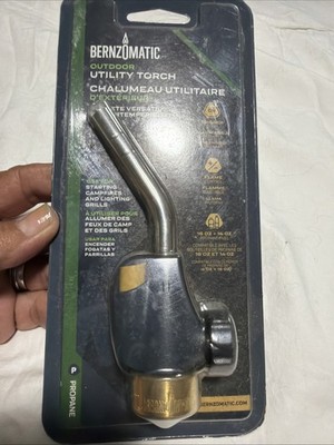 Bernzomatic Outdoor Utility Torch For Use With Propane Canisters #WT2301C