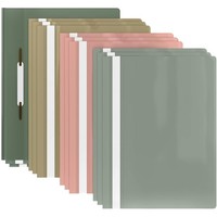 Schnellhefter A4 12 StüCk Transparent Acropaq Heftmappe Ordner Kunststoff