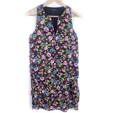 Banana Republic Floral Sleeveless Shift Dress Size XS