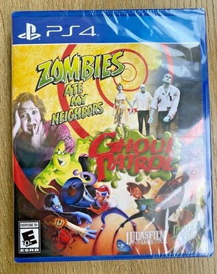 Zombies Ate My Neighbors + Ghoul Patrol Limited Run LRG #414 Sony PlayStation 4