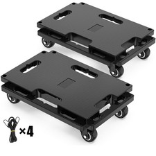 SOLEJAZZ Moving Furniture Dolly Connectable, 136KG Capacity Piano Moving Dolly,