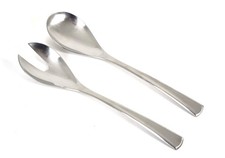 WMF Cromargan BRASILIA  Salatbesteck 19,6 cm 2-teilig Vorleger