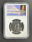 1962 NGC PF66 Franklin Half Dollar 50c US Mint Silver Proof Coin w/ signature