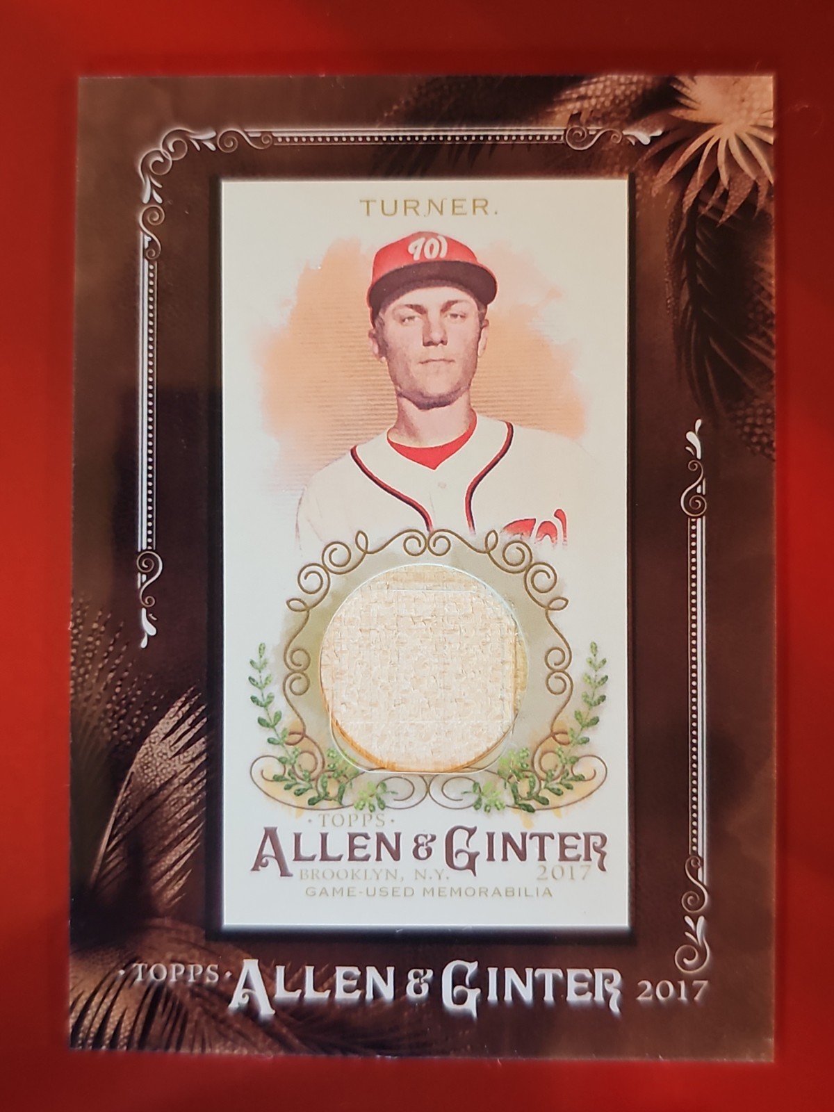 Trea Turner #MR-TT 2017 Topps Allen & Ginter Baseball Mini Relics