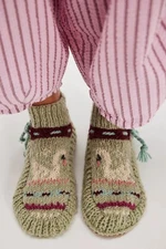 New Free People Frosty Friends Slipper Socks Size S-M