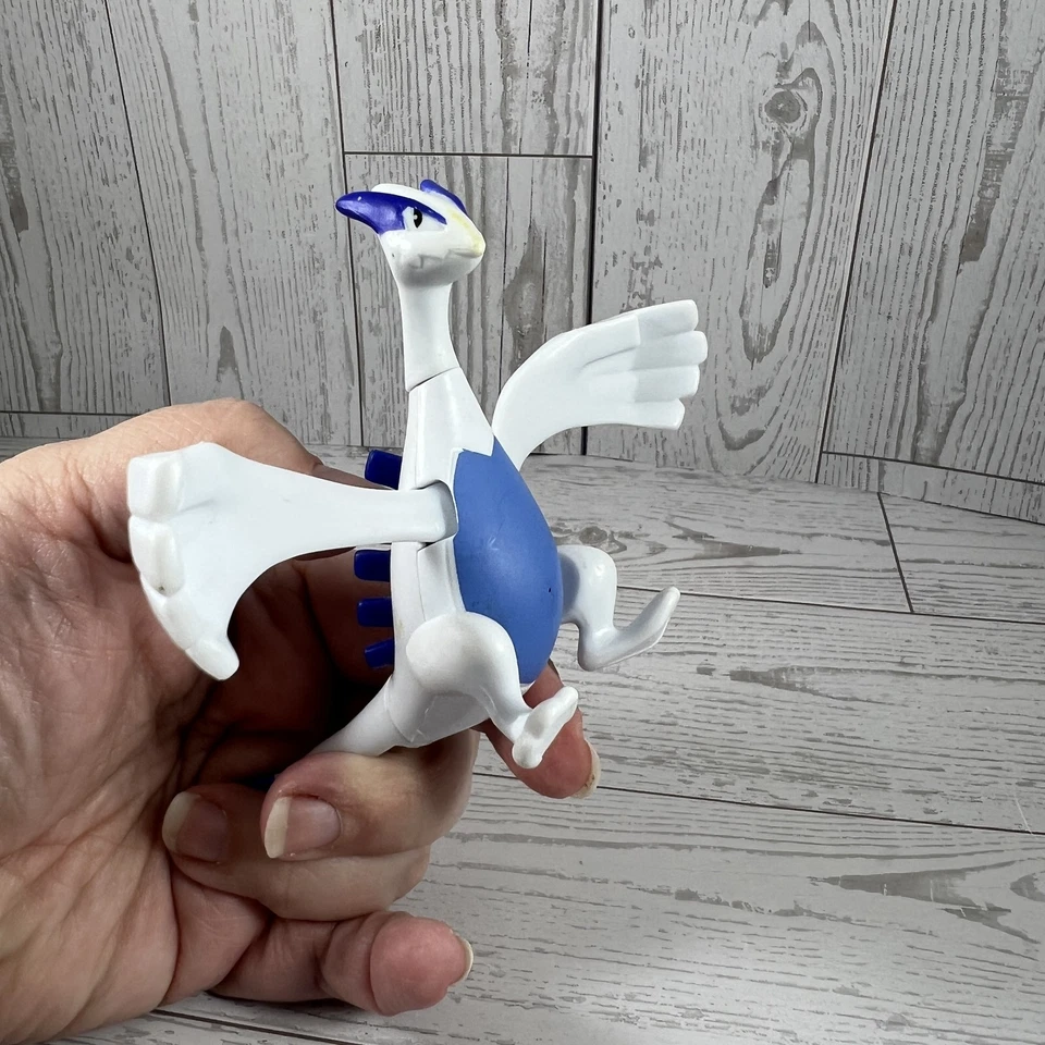 Pokemon Toy Action Figure White Blue McDonalds Collectible Lugia Vintage Retro - Image 3 of 4