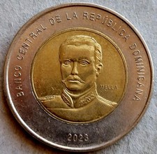 DOMINICAN REPUBLIC 🇩🇴 TEN (10) PESOS COIN 2023