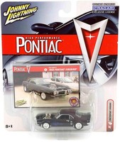 1:64 Johnny Lightning 1968 Pontiac Firebird Black High Performance