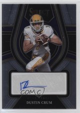 2022 Panini Select Draft Picks Rookie Signatures Dustin Crum #RS-DCR Auto f0n
