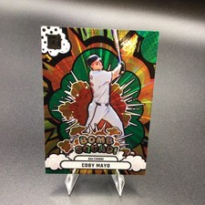 Coby Mayo Bomb Squad Green Laser 2025 Donruss #19